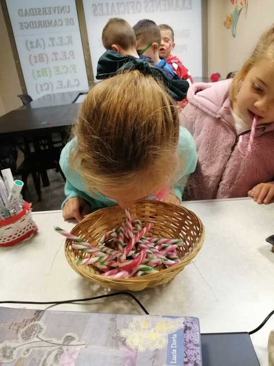 Bobbing for Candy Canes