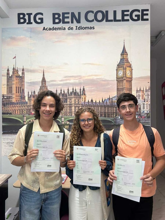 Congratulations to some of our B1 students!