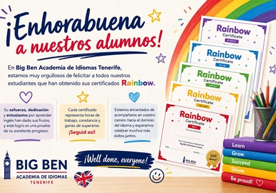 Enhorabuena a nuestros alumnos