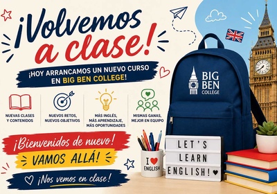 ¡Volvemos a clase!